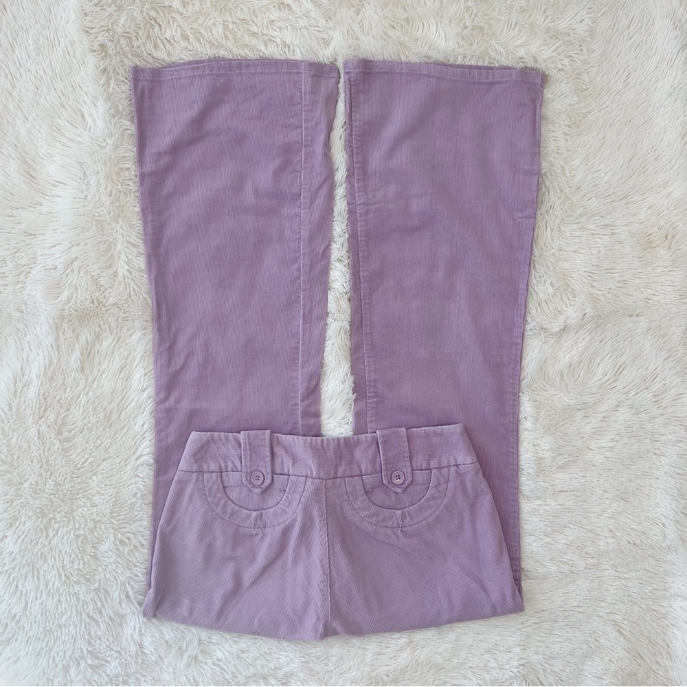 Lavender Women's Corduroy Flared Pants